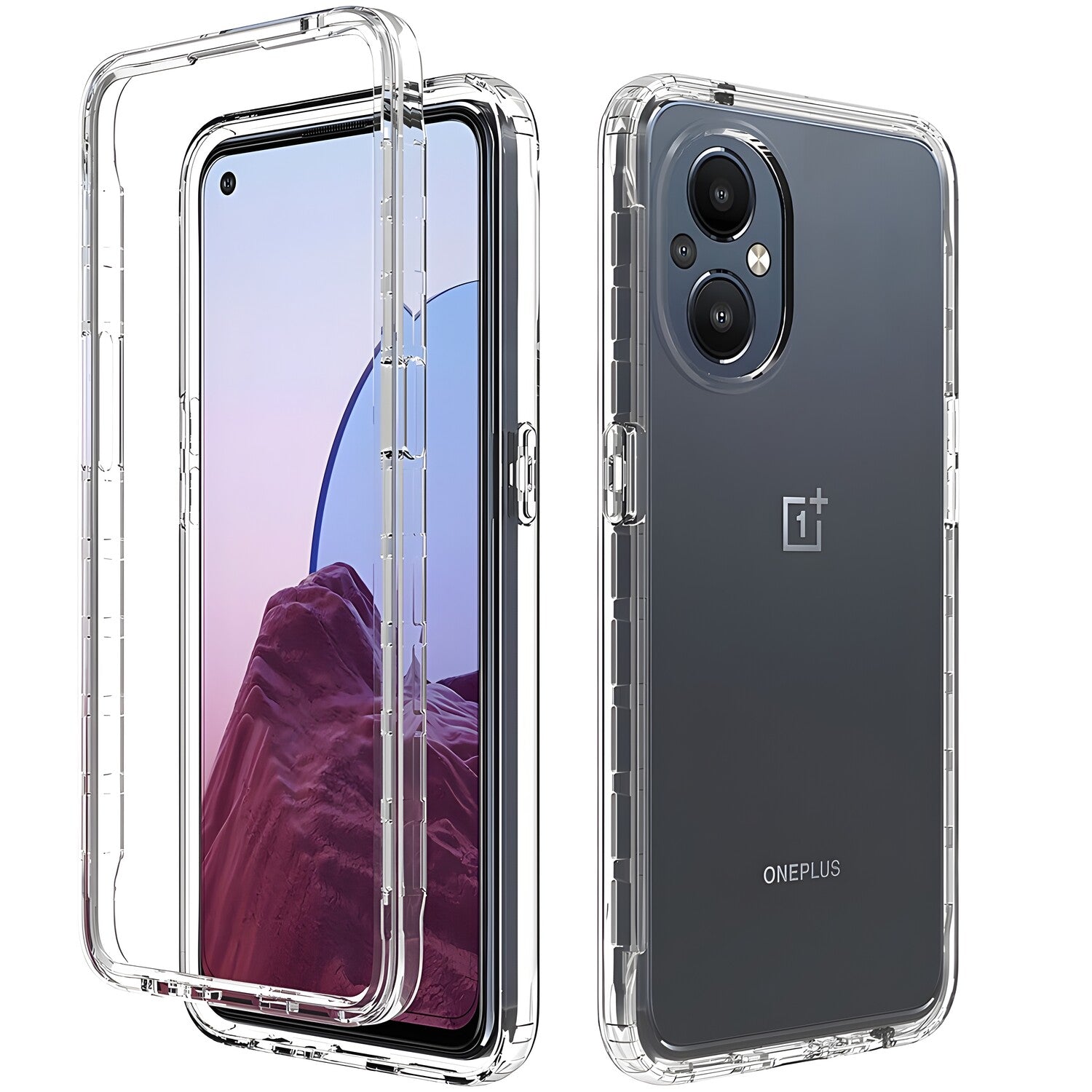 Przezračno zaštitno kućište za OnePlus Nord N20 5G - Prozirna KP24640