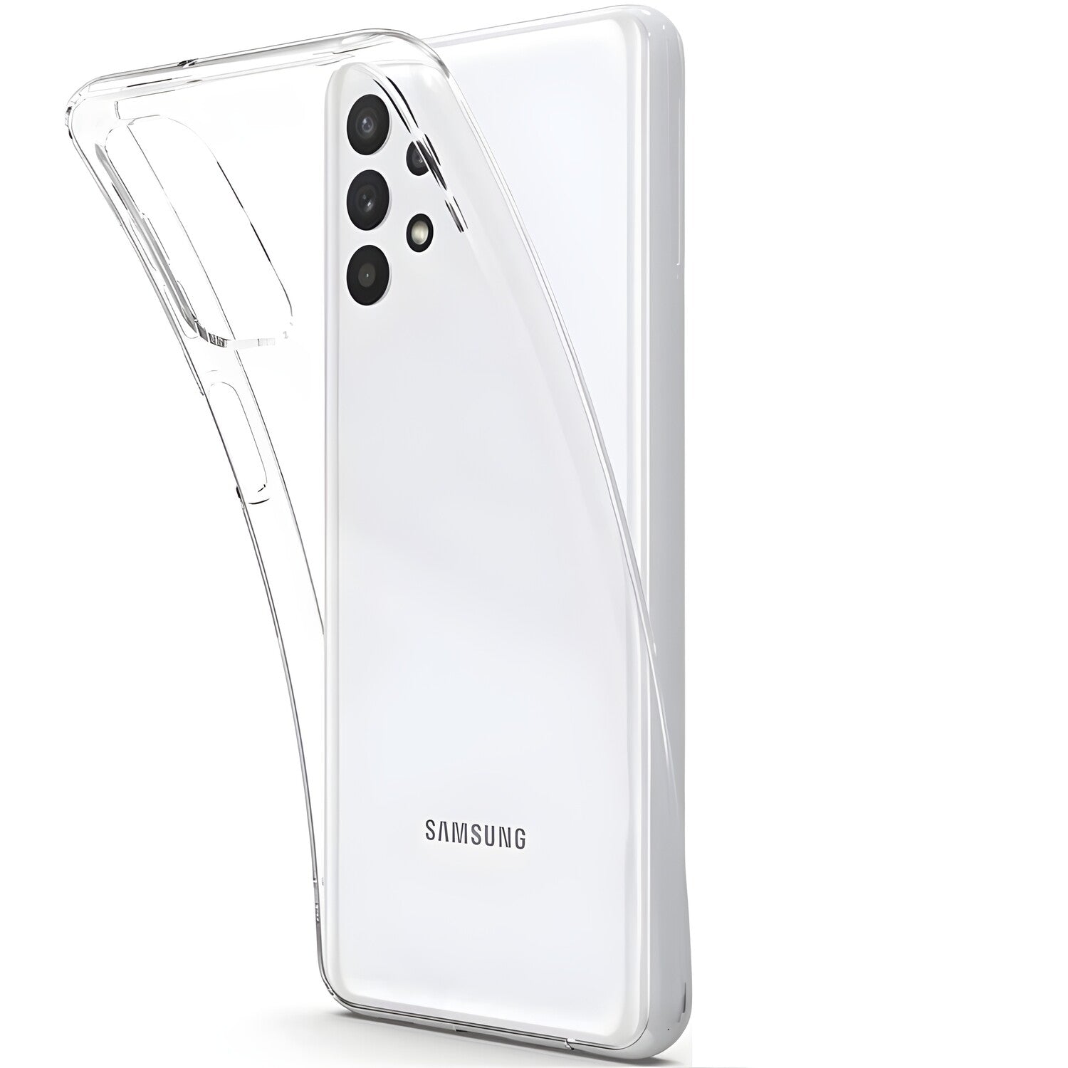 Przezračno zaštitno kućište za Samsung Galaxy A32 4G - Prozirna KP25329
