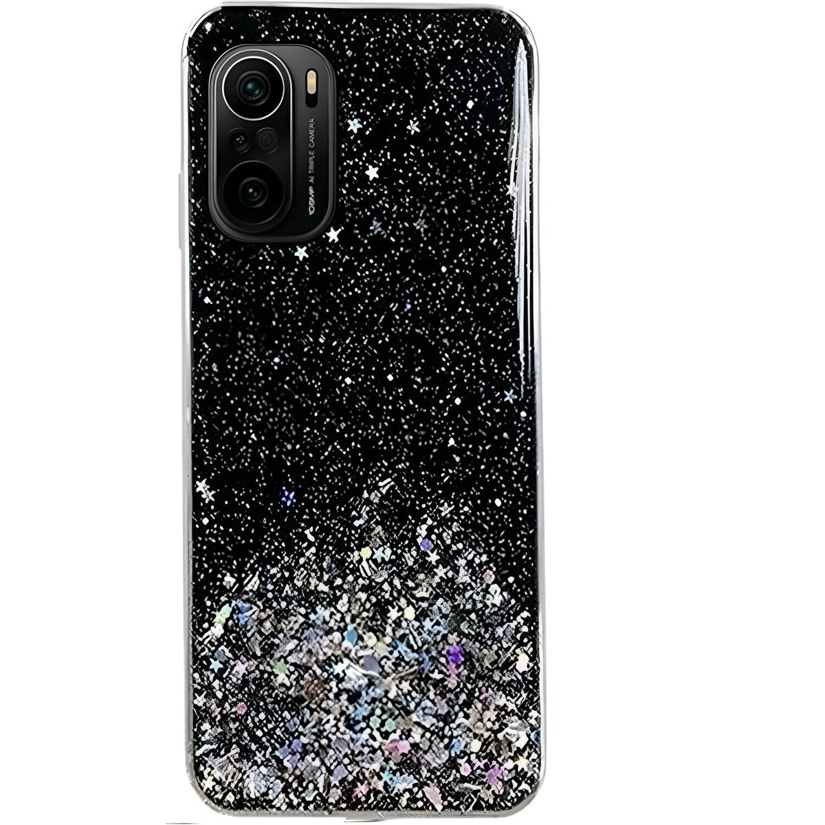 Wozinsky Star Glitter silikonska futrola za Xiaomi Mi 11 - Crna