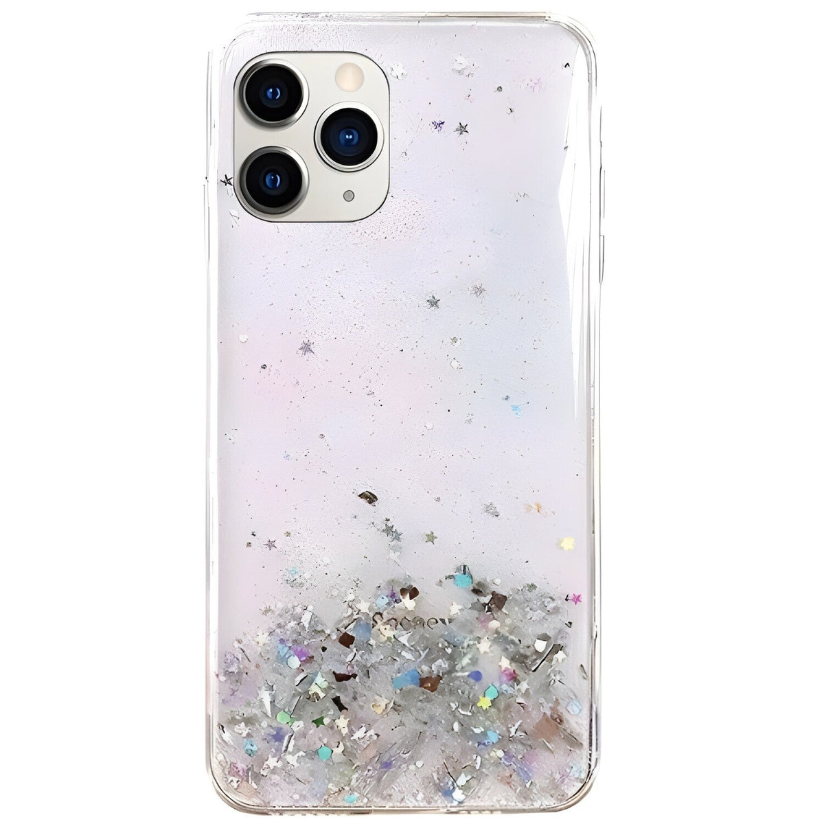 Wozinsky Star Glitter silikonska futrola za Apple iPhone 12 Pro Max - Prozirna