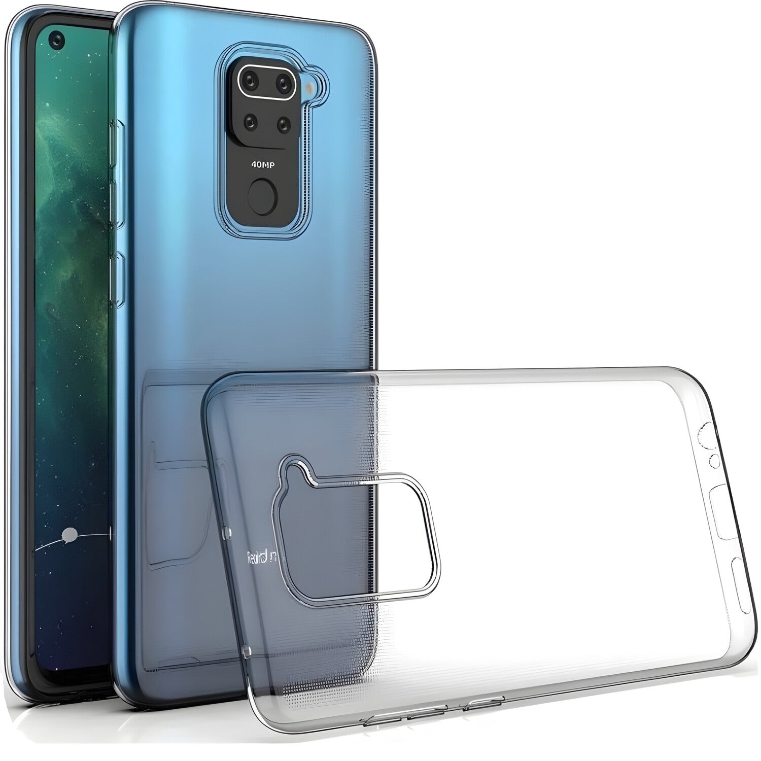 Przezračno zaštitno kućište za Xiaomi Redmi Note 9S - Prozirna KP9317