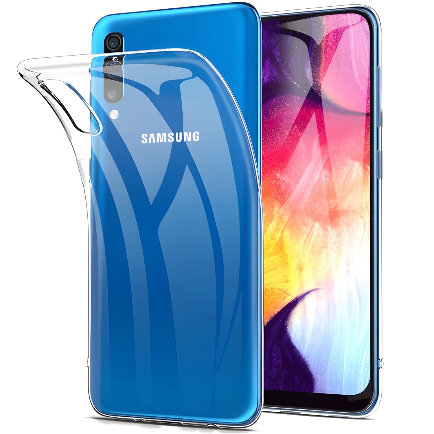 Przezračno zaštitno kućište za Samsung Galaxy A50/Galaxy A50s/Galaxy A30s - Prozirna KP9392