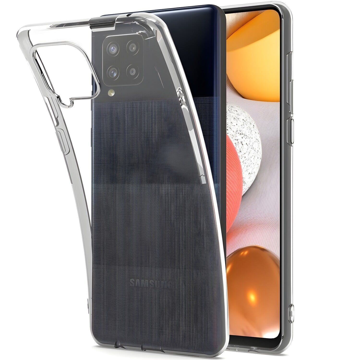 Przezračno zaštitno kućište za Samsung Galaxy A42 5G - Prozirna KP9395