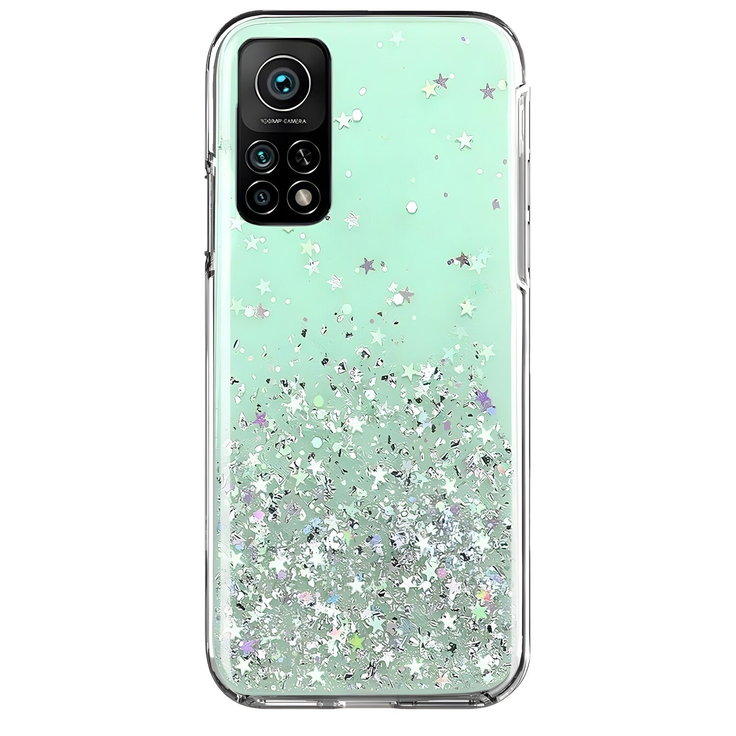 Wozinsky Star Glitter silikonska futrola za Xiaomi Mi 11/Mi 11 Ultra - Zelena KP9973