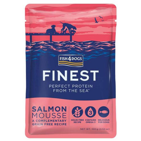 Fish4Dogs Salmon mousse, losos 100 g