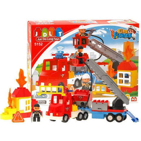 Kocke FIRE vatrogasni set - 36 dijelova
