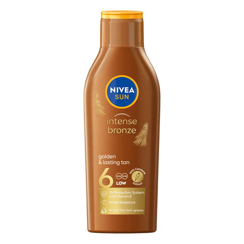 NIVEA SUN INTENSE BRONZE Losion za sunčanje s karotenom SPF 6 200 ml
