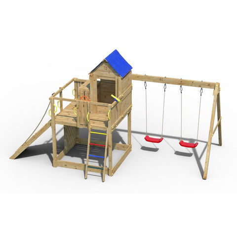 Fungoo set TREEHOUSE 3 - drveno dječje igralište
