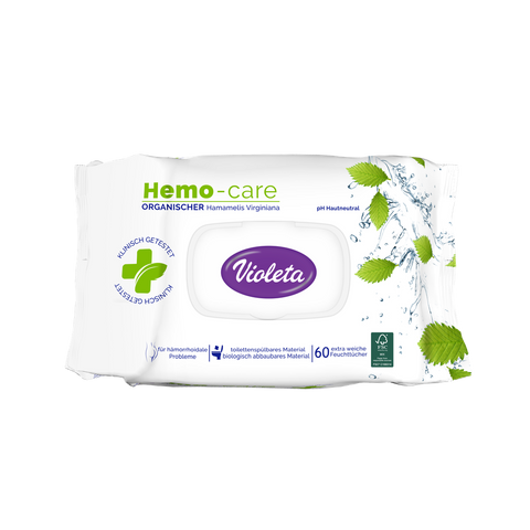 Violeta toaletni vlažni papir 60/1 Hemocare