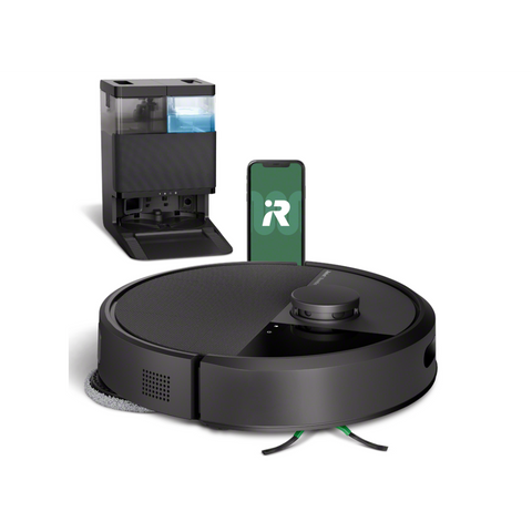 Roomba® Plus 405 Combo robot + AutoWash dock Black
