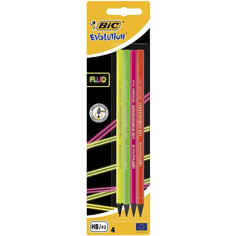 BiC Evolution fluorescentna olovka AST BL4 - 4 kom