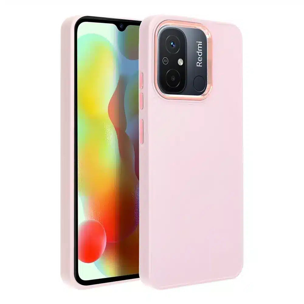 FRAME maska za XIAOMI Redmi NOTE 12 PRO 5G puder roza