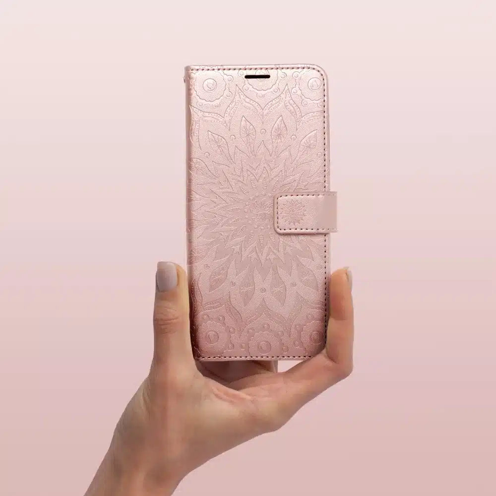 MEZZO Book case preklopna torbica za SAMSUNG GALAXY A13 4G mandala rose gold