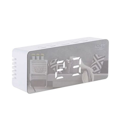 Digitalni alarm sat Adler AD_1189w, bijeli