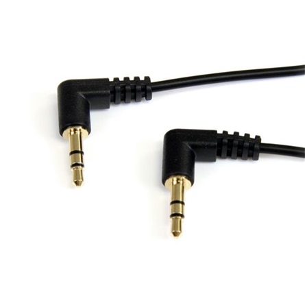 StarTech.com MU6MMS2RA audio kabel 1,8 m 3.5mm Crno
