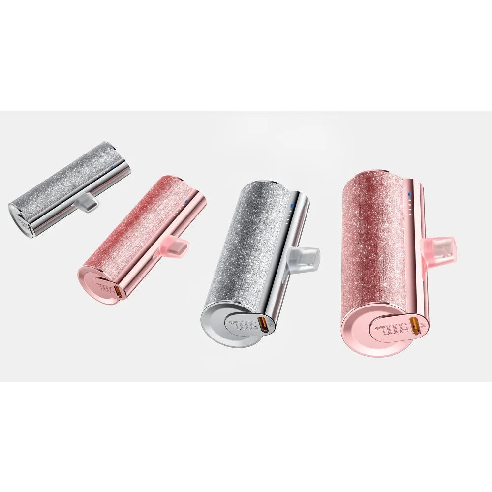 VEGER powerbank 5.000 mAh s ugrađenim Type C PD QC3.0 konektorom PlugOn - pink