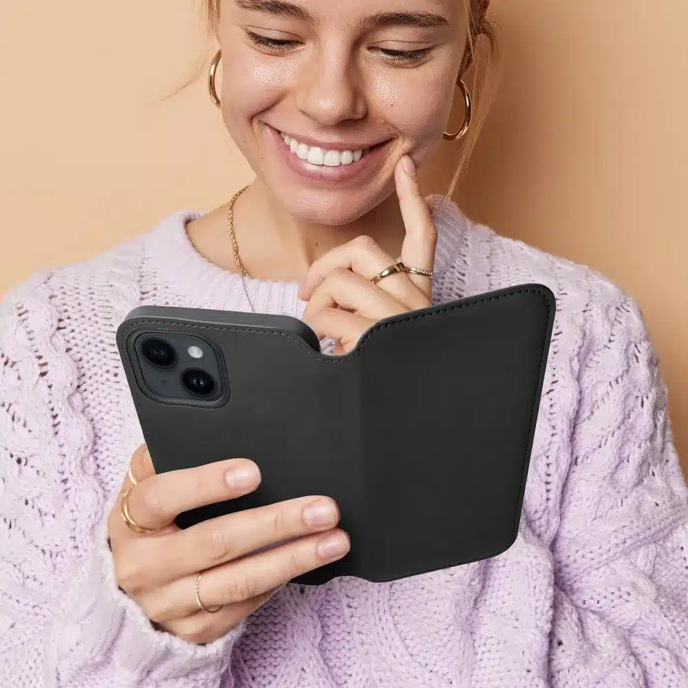 Dual Pocket preklopna futrola za XIAOMI Redmi 9A / 9AT crna