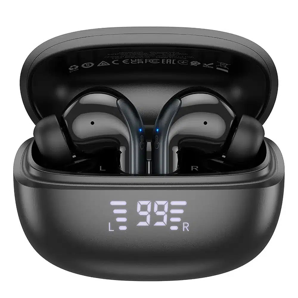 HOCO bežične/Bluetooth stereo slušalice TWS Energy ANC+ENC EQ5 crne