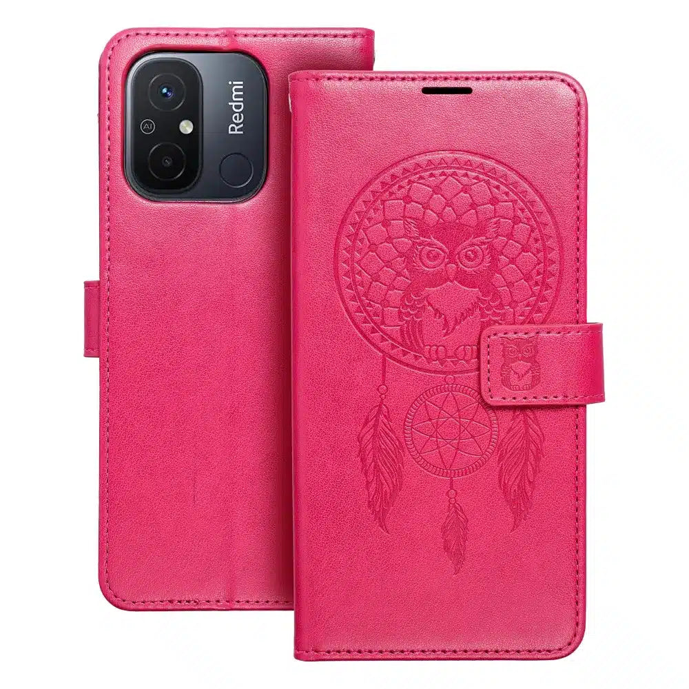 MEZZO Book case preklopna torbica za XIAOMI Redmi 12C dream catcher magenta