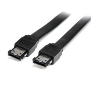 StarTech.com ESATA6 SATA kabel 1,8 m eSATA Crno