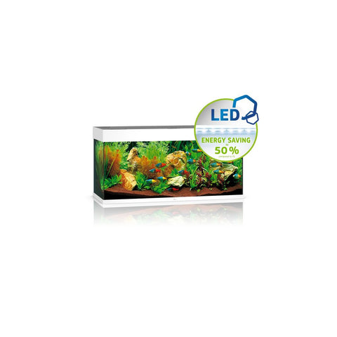 JUWEL Rio 180 LED Akvarij Bijeli , 101 x 41 x 50 cm, 180 litara