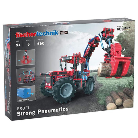Fischertechnik slagalica STEM, 660 dijelova, 9+, Strong Pneumatics