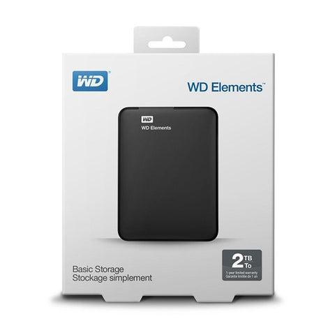 WD Elements 2TB Portable 2,5&quot;, USB 3.0