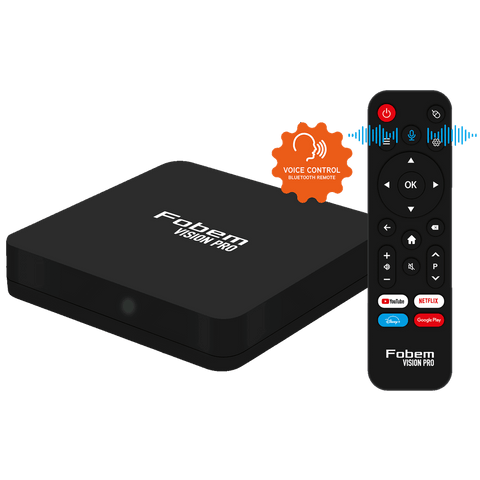 Fobem Prijemnik IPTV@Android,6K,4/64GB, WiFi 2.4/5GHz, Bluetooth - Vision Pro
