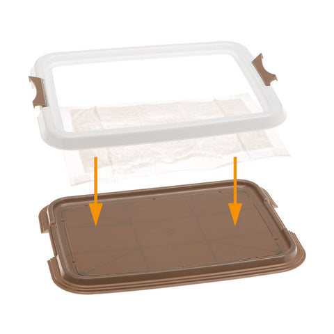 Ferplast WC za Å¡tence, S 49x36xh3 cm