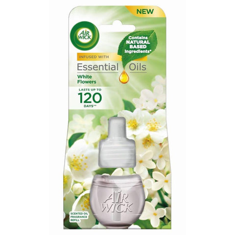 Air Wick električni osvježivač zraka White Flowers (punjenje) 19 ml