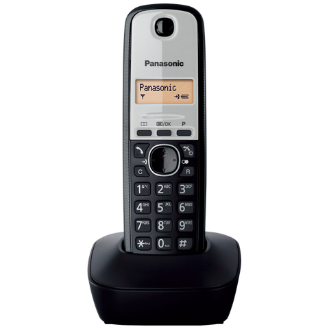 Panasonic telefon bežični, LED display, crni, KX-TG1911FXG
