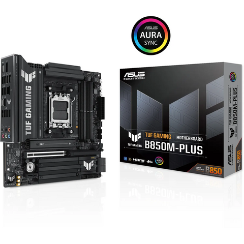 Asus TUF Gaming B850M-PLUS, DDR5, SATA3, USB 3.2 Gen 2x2, DP, 2.5GbE, AM5 mATX Matična ploča