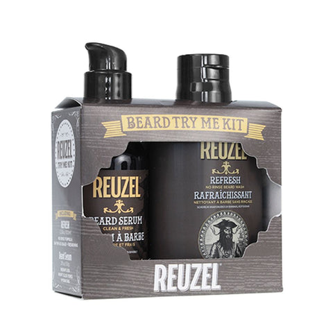REUZEL Clean &amp; Fresh Beard Try Me Kit - Putni Set za Njegu Brade