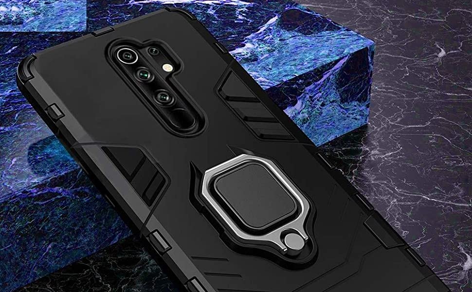 Ring Armor Case Kickstand robusna maska za XIAOMI REDMI 9