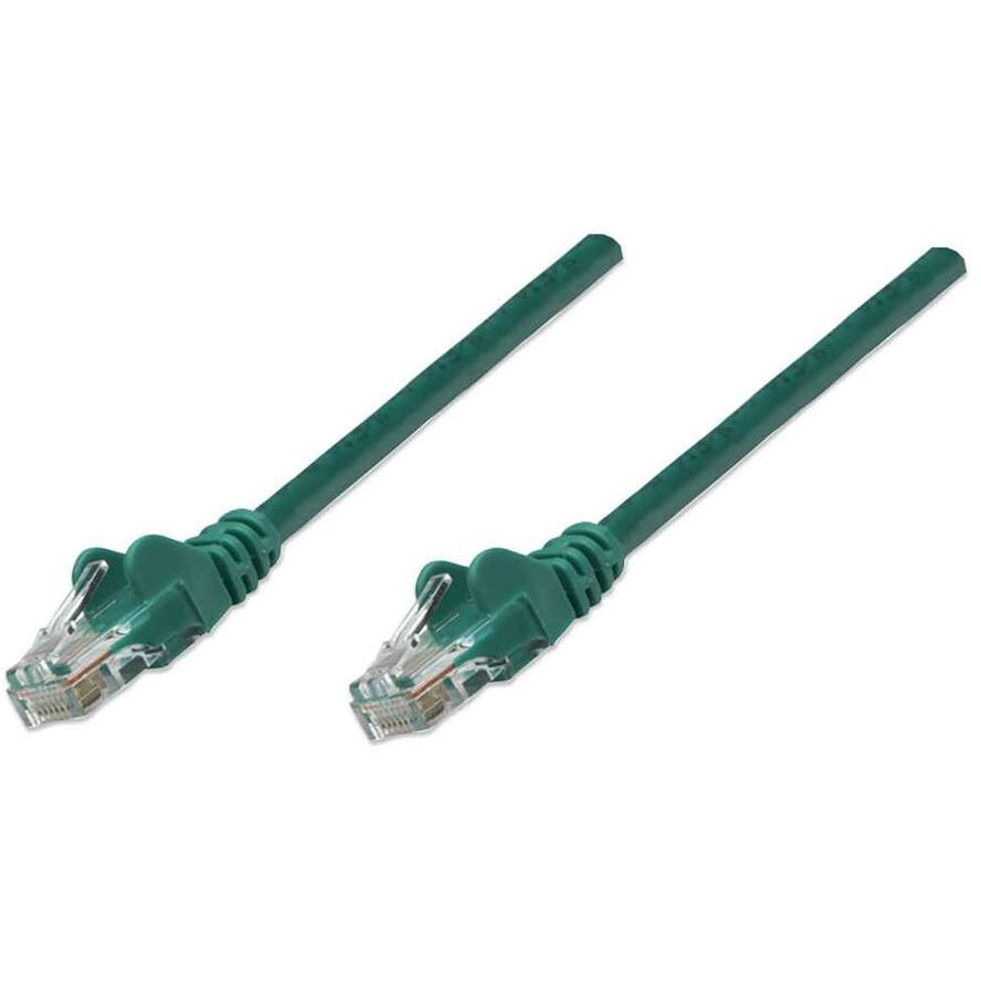 Intellinet 318945 kabel za umrežavanje Zeleno 1 m Cat5e U/UTP (UTP)