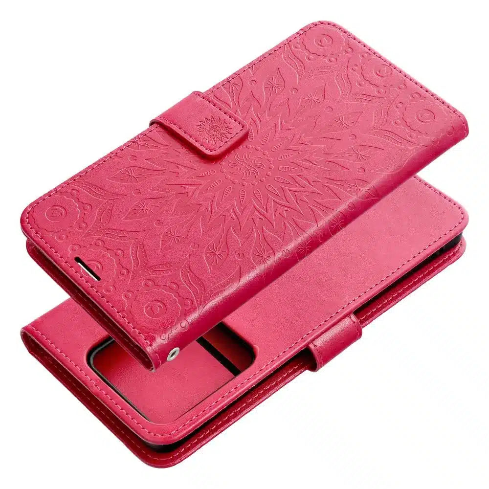 MEZZO Book case preklopna torbica za XIAOMI Redmi NOTE 13 5G mandala magenta