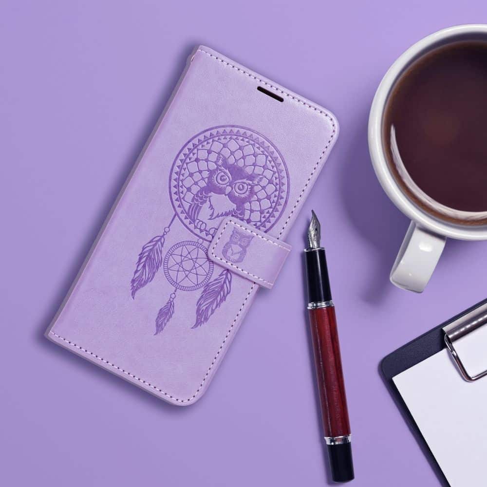 Forcell MEZZO Book case za IPHONE 7 / 8 / SE 2020 / SE 2022 dreamcatcher purple