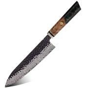 Damaskasti kuhinjski nož AI-37314 - Chef / Zelena KP37314