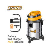 Aku usisavač 20V/20L/8kPa CVLI2005E INGCO (bez bat)