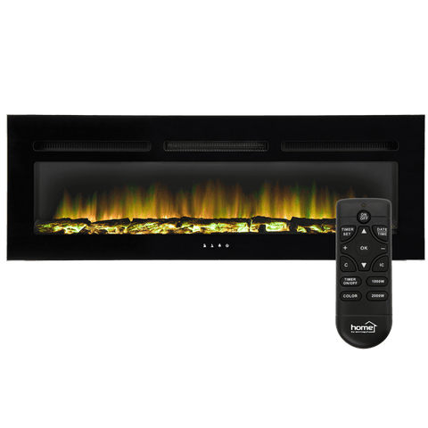 home Kamin, električni, 2000W, daljinski upravljač - FKKI 06