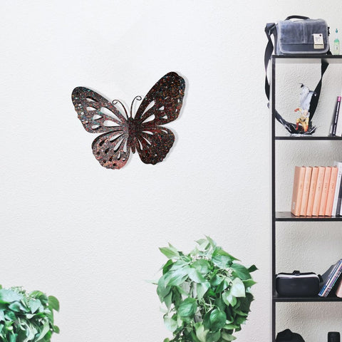 Wallity Metalna zidna dekoracija Butterfly Multicolor
