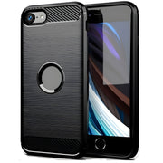 Futrola Carbon Shield TPU za Apple iPhone 7/iPhone 8/iPhone SE 2020/iPhone SE 2022 - Crna KP29528