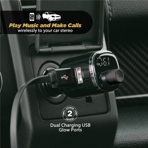 SCOSCHE, handsfree auto komplet s FM odašiljačem