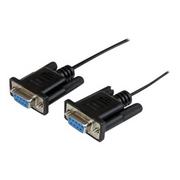 StarTech.com SCNM9FF1MBK serijski kabel Crno 1 m DB-9