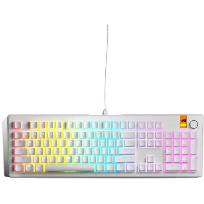 Glorious Gaming GMMK 3 HE 100% Prebuilt tipkovnica Igranje USB QWERTY US Engleski Bijelo