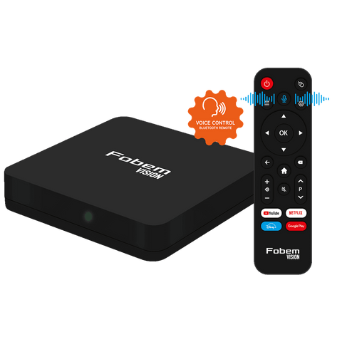Fobem Prijemnik IPTV@Android,6K,2/32GB, WiFi 2.4/5GHz, Bluetooth - Vision