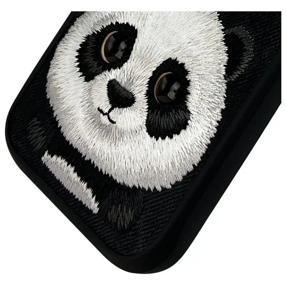 NIMMY BIG EYED PET 2.0 maskica s motivom pande za iPhone 16 Pro Max crna