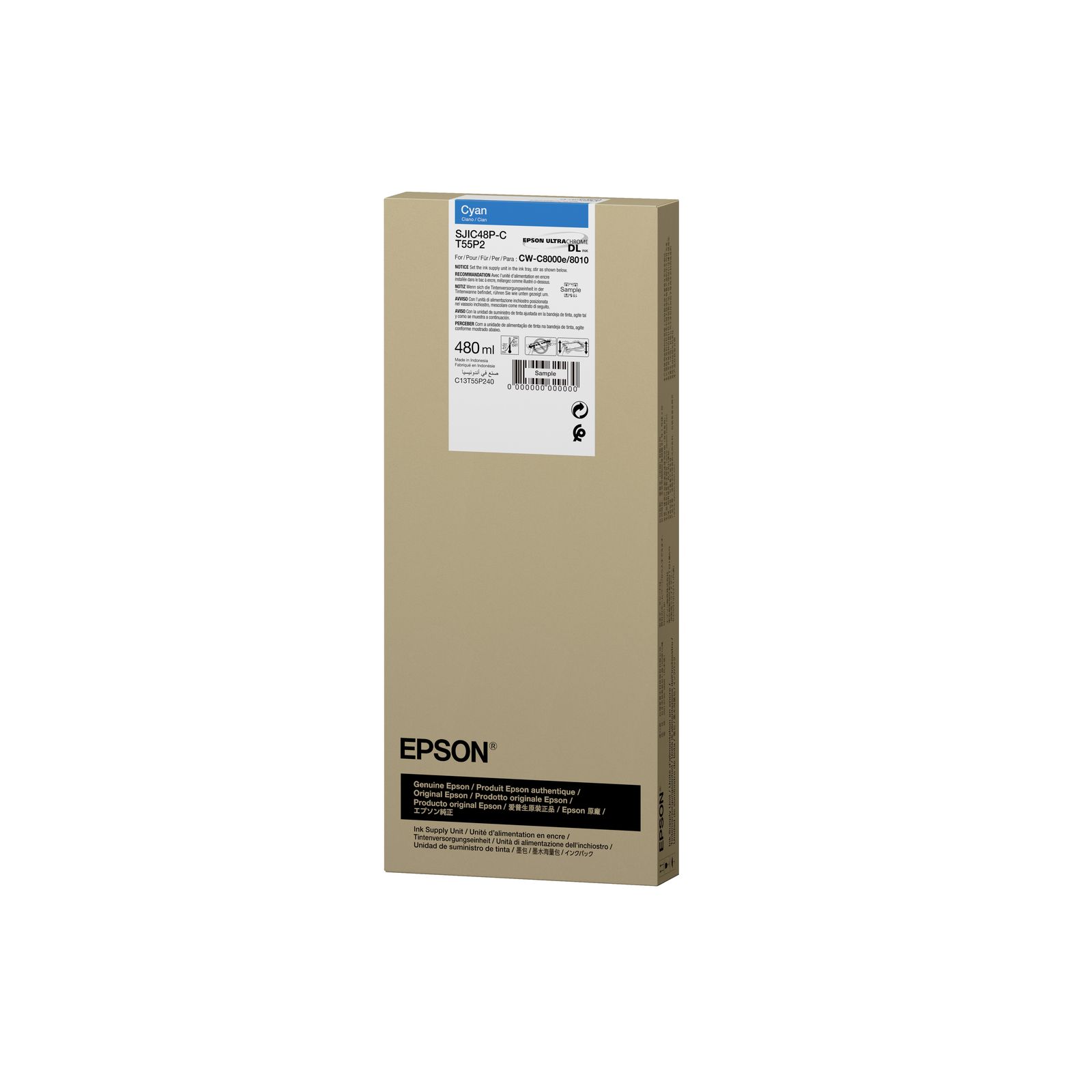 Epson SJIC48P-C spremnik s tintom 1 kom Original Plavo