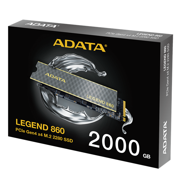 ADATA LEGEND 860 SLEG-860-2000GCS unutarnji SSD 2 TB M.2 PCI Express 4.0 NVMe 3D NAND