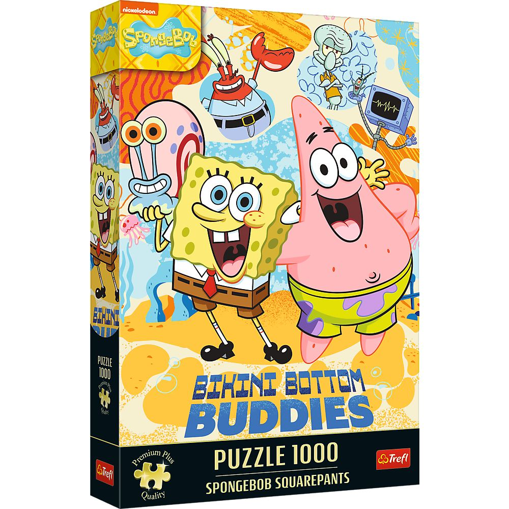 Trefl Premium Plus Quality SpongeBob 1000 Slagalica 1000 kom Crtići